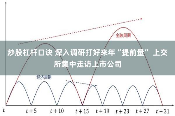 炒股杠杆口诀 深入调研打好来年“提前量” 上交所集中走访上市公司